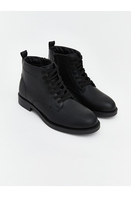 Quality Parts Leather-Look Men's Boots from Çelebi Store