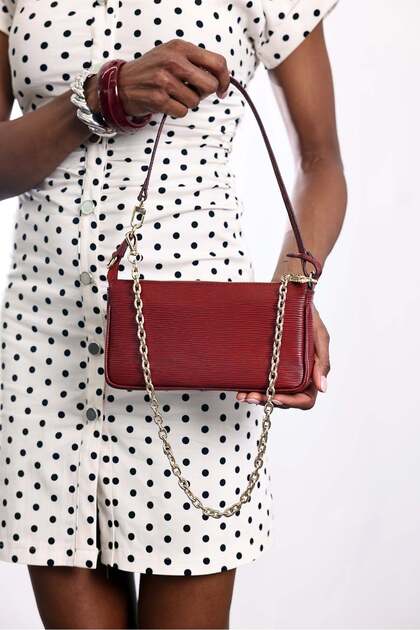 Red Lyon Leather Bag 7988