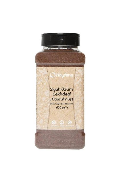 Siyah Üzüm Çekirdeği Toz 600 g