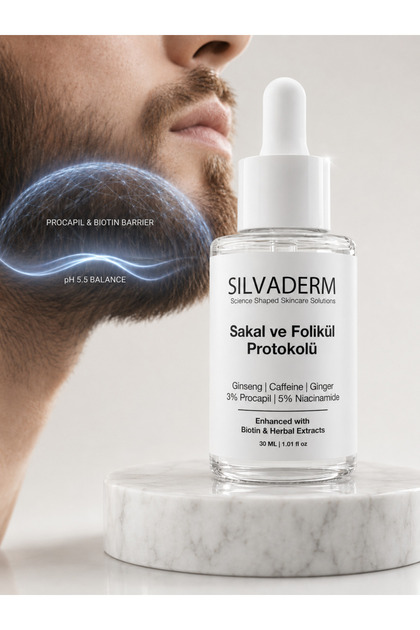 Your Hidden Potential Silvaderm Yoğun İçerikli Sakal Bakım Serumu