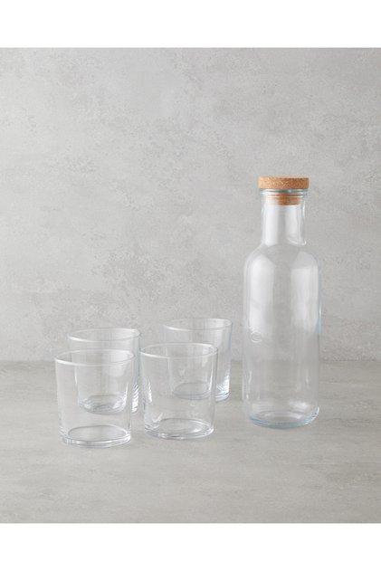 Selly Cam 5 Parça Su Takımı 1000 ml + 380 ml Şeffaf
