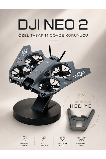 Gövde koruyucu + Anten Koruyucu | Djı Neo 2 Uyumlu