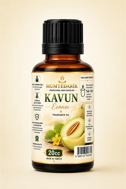 Kavun Kokulu Premium Mum Esansı 20 ml