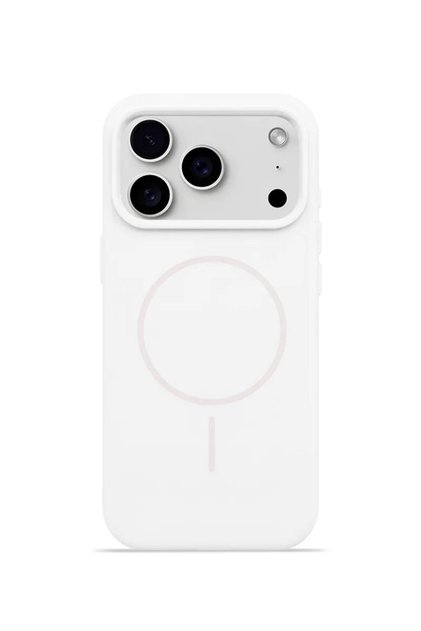 iPhone 17 Pro 6.3" Mag Core Smart Magsafe Animated Silicone Case White