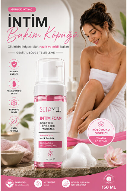 Çilek Aromalı Genital Bölge Koku Önleyici - Intımate Foam 150 ml