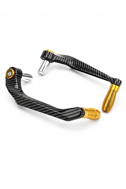 MOTOSİKLET MANET KORUMA KARBON GOLD ( SARI ) - UNİVERSAL - PCX - DİO