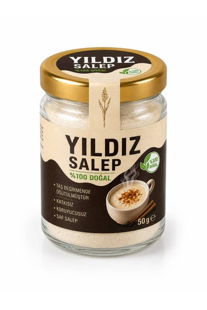 Katkısız %100 Doğal Saf Salep 50𝑔