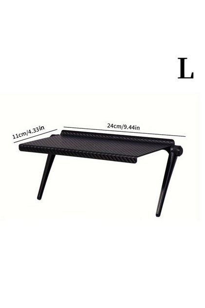 Large 24x11cm 1PC TV Screen Top Storage Shelf Adjustable Monitor Storage Rack Computer Desktop Displ