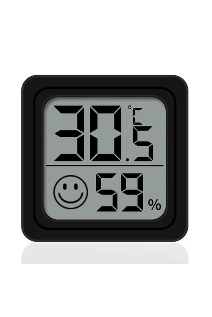 مقياس حرارة رقمي LCD من النوع 3 لقياس الرطوبة في الغرفة الداخلية، مقياس درجة الحرارة والرطوبة الإلكتروني، مستشعر G