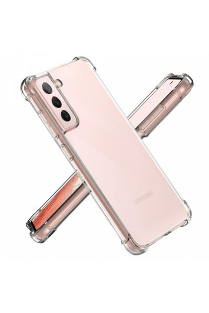 Husa pentru Galaxy S21 5G G991, Techsuit, Shockproof Clear, Transparenta