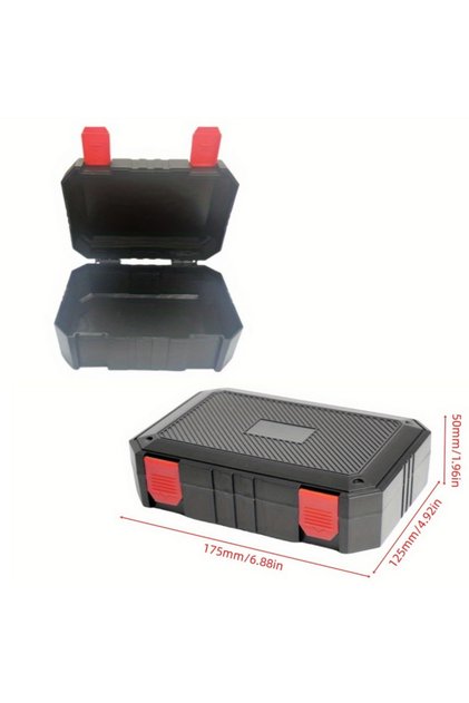 GY005 Plastic Small Tools Packing Box No Cotton, Multi-Purpose Hardware Accessories Organizer Box El