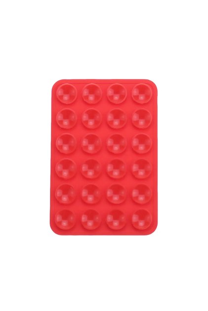 red 2pcs 2pcs Sided Silicone Suction Cup Mobile Phone Suction Cup With Adhesive Pad Silicone Pad Rub