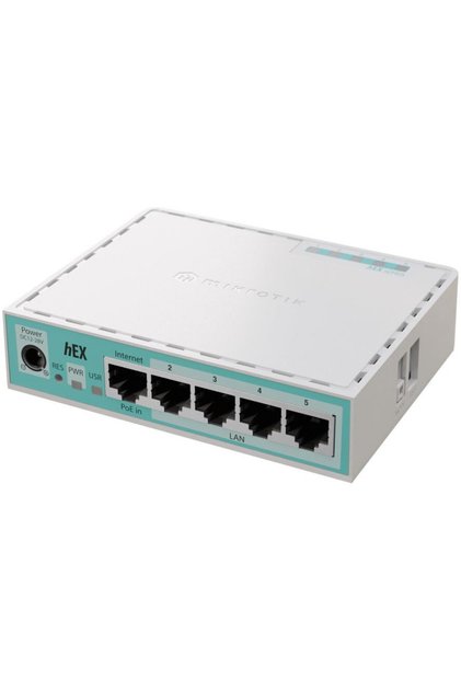 Router HEX E50UG, 5 porturi Gigabit Ethernet, USB 2.0, Procesor ARM pe 64 de biți, 512MB RAM
