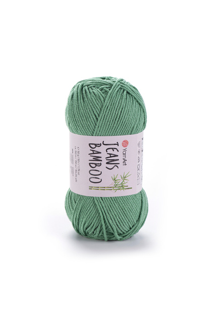 Yarn Art Jeans Bamboo Hand Knitting Yarn, Petrol Green-138