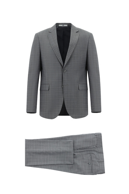 7 Drop slim fit Dar croială Costum cu model