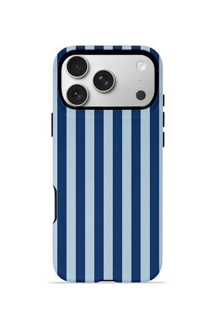 iPhone 17 Pro Vorian Double Layer Case Navy Riviera Stripe