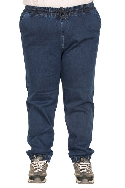 Mode XL Real Big Size Women's Pants Jeans Toronto Jogger 23916 Navy Blue