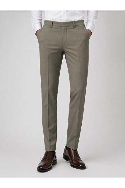 Caserta Regular Fit Stretch Fabric Men's Fabric Trousers - 7558