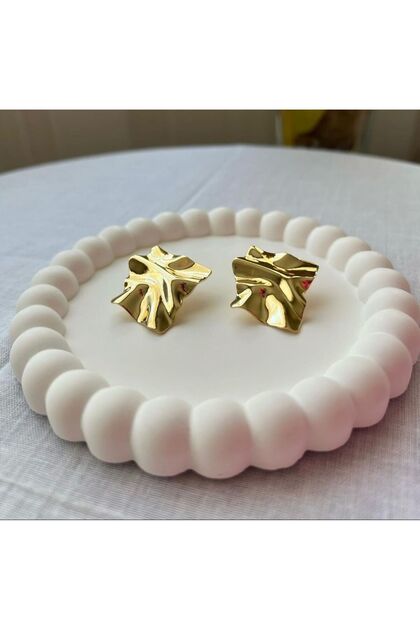 Women's Earrings 316L Stainless Gold Color Plate Earrings