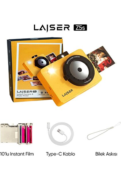 Laiser Z5s İnstant Kamera ve Fotoğraf Yazıcısı - Şipşak Fotoğraf