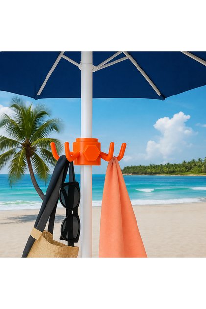 Sun Umbrella Hanger - Beach Umbrella Hanger - Adjustable Umbrella Hook - Umbrella Hanger Bracket