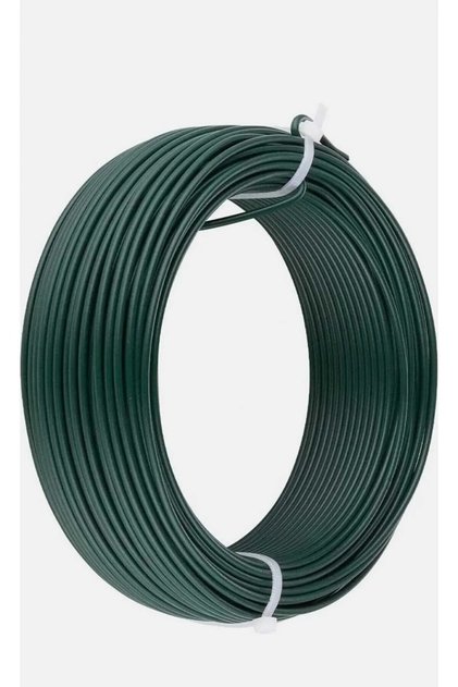 PVC Kaplı Tel 3mm Çit Bağlantı Teli 1 Kg-20 metre