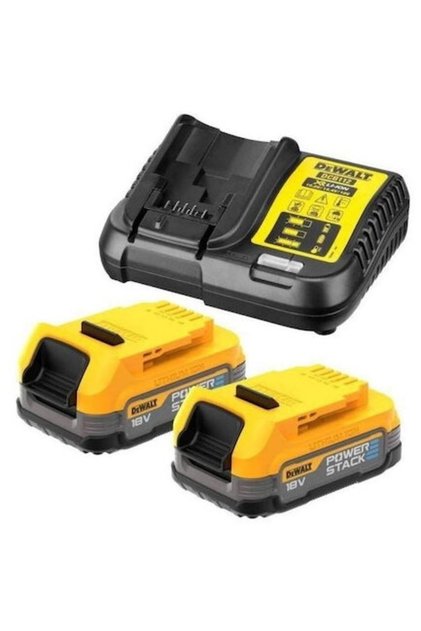 Σετ μπαταριών και φορτιστής DCB1104P2, 18V, φορτιστής με 2 μπαταρίες Li-ion 5.0 Ah