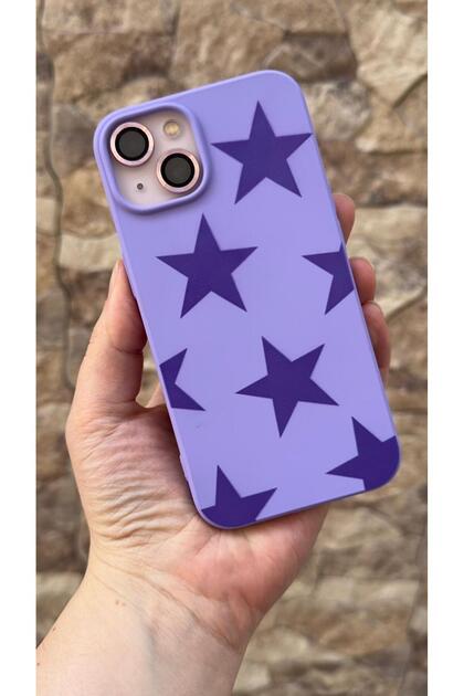 iPhone 13 Compatible Star Silicone Shock Absorbing Classic Protected Rubber Case