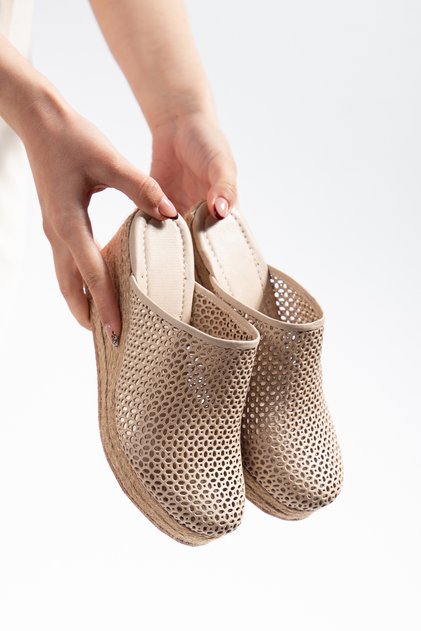 Genuine Leather Sabo Slippers from Size 33-34-35 to Size 41-42-43-44-45