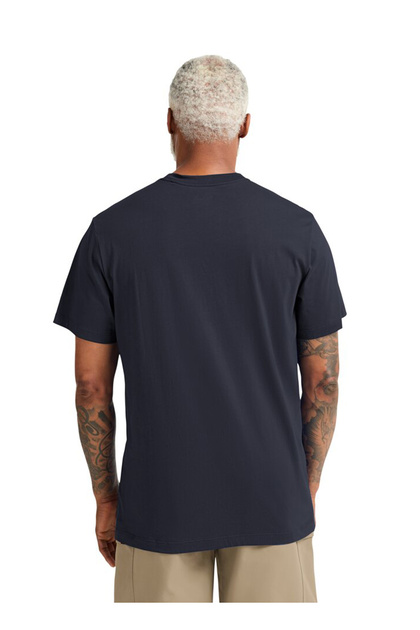 ESSENTIAL T M Lacivert Bisiklet Yaka Regular Fit Logo Baskılı Erkek T-Shirt