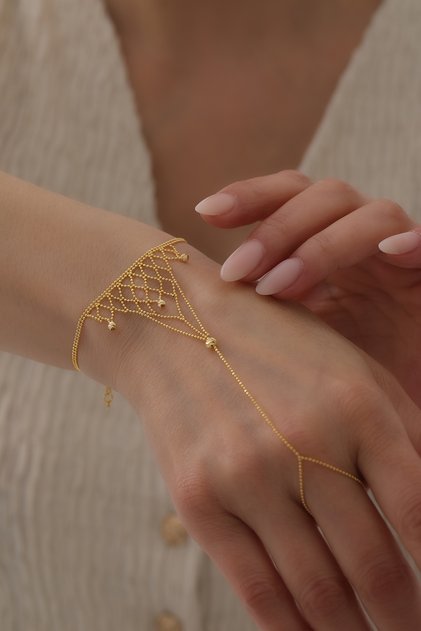 14 Ayar Altın Dorikalı Şahmeran