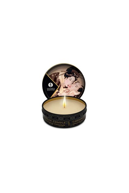 Mini lumanare de masaj si ambient cu aroma de ciocolata 30 ml