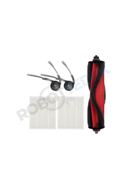 Roborock Q8 ve Q8 Plus RRA0TCP (MAX-PRO DEĞİL!!) Uyumlu Ana Fırça Hepa Filtre Yan fırça-3 Adet