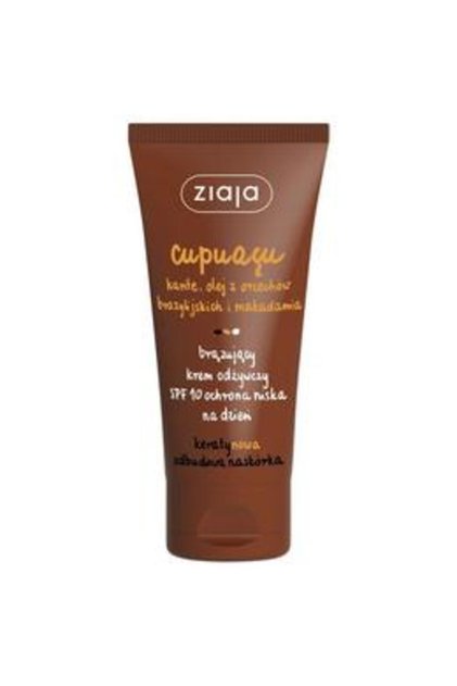 Crema Autobronzanta pentru Fata - Cupuacu Bronzing Nourishing Cream SPF 10, 50 ml