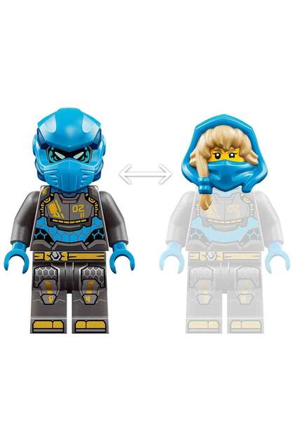 LEGO NINJAGO İkiz Titan Robotları 71870 - 12 Yaş ve Üzeri için