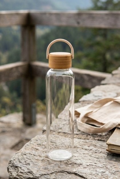 590 ml Borosilicate Glass Flask Ckr4577