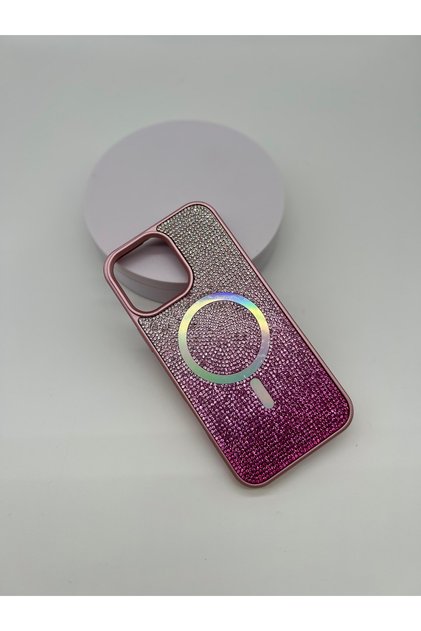 iPhone 17 Pro Max Daimond Luxury Magsafe Crystal Stone Design Ultra Protection " Glass Gift! "