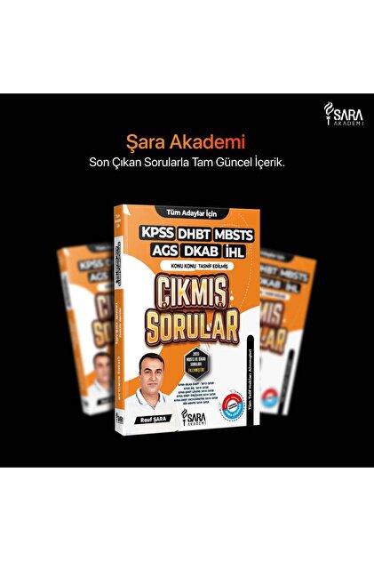 Şara Akademi 2026 ÖABT / MEB-AGS / DHBT / MBSTS ÖSYM SORARSA BÖYLE
