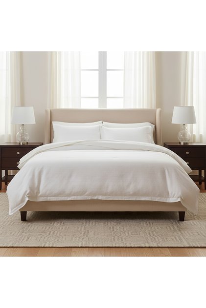 100% Cotton Erin Embrodiered 6Pc Comforter Set Queen/Full 200*240Cm