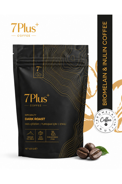 トリックkz1 seven+ セブンプラス premium focus 7PLUS 7PLUS Inülin Ve Bromelain Coffee - 100gr - Fiyatı, Yorumları