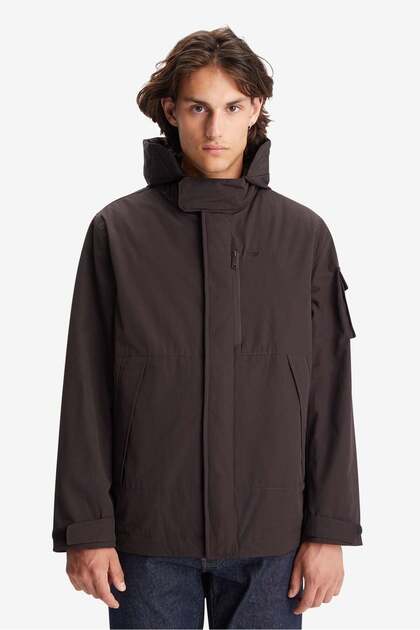 Rain Hoodie Black