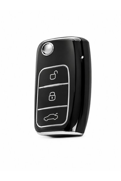 Ford focus fiesta kuga tourneo courier c-max b-max mondeo nano key case black grey