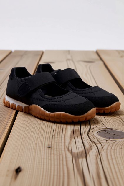 Women's Sports Ballet Flats Strappy Design Neolite Sole Textile Fabric Comfortable Cut Flat Heel Daily Modern Stylish