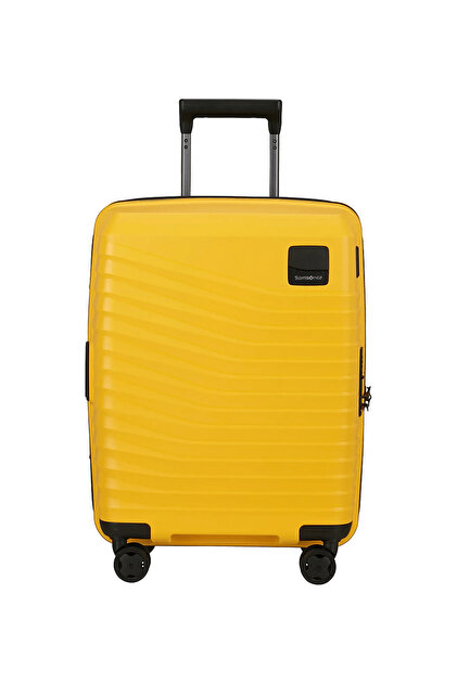 Samsonite Sarı Çekçekli Sert Valiz INTUO-SPINNER 55/20 EXP