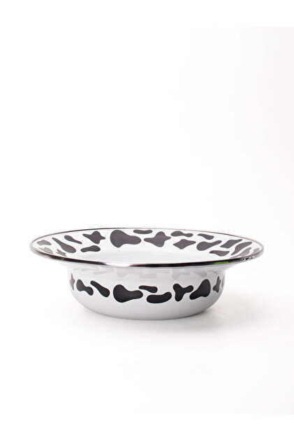 Mötilda Enamel Deep Pasta and Salad Plate