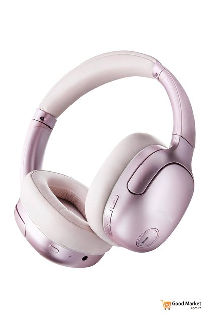 O400HA Bluetooth 5.3 ANC Kablosuz Over-Ear Kulaklık Gül Kurusu 75 Saat Pil Ömrü