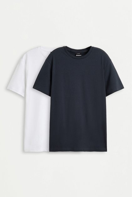 2’li basic t-shirt seti
