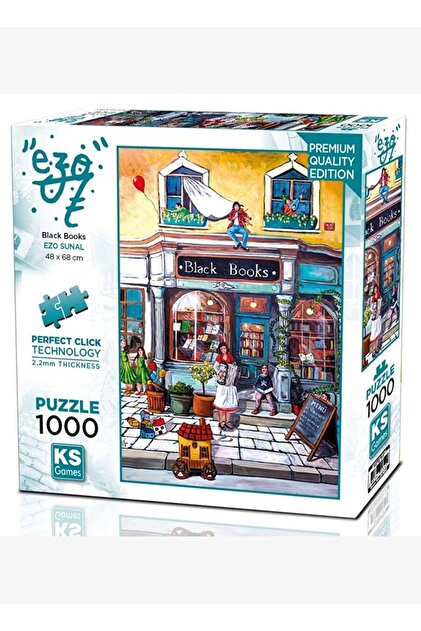 Ks Games 1000 Parçalık Ezo Sunal Black Books Puzzle - 20852