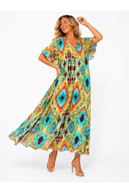 Bianca Viscose Voile Summer Dress