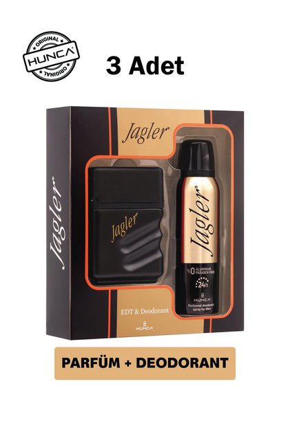 Classic Edt 50 ml Deodorant Sprey 100 ml Erkek Parfüm Seti 3 Adet